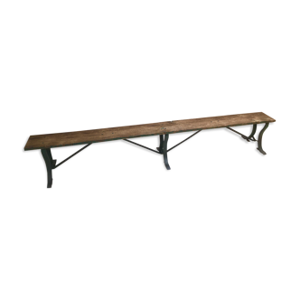 Metal bench