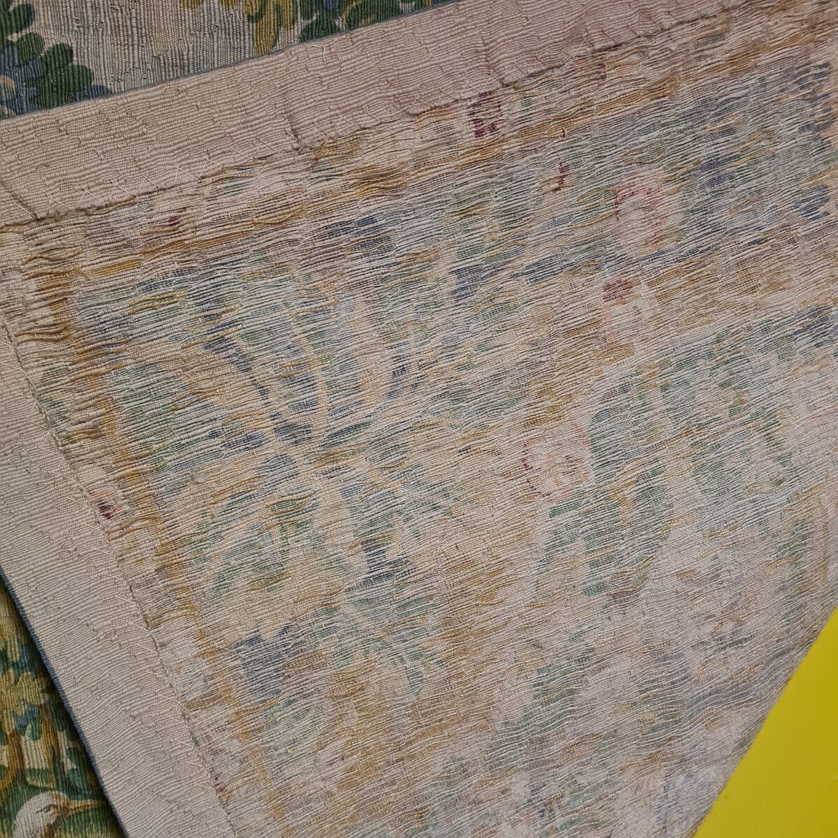 Vintage French Aubusson Tapestry from Robert Four dated 1977