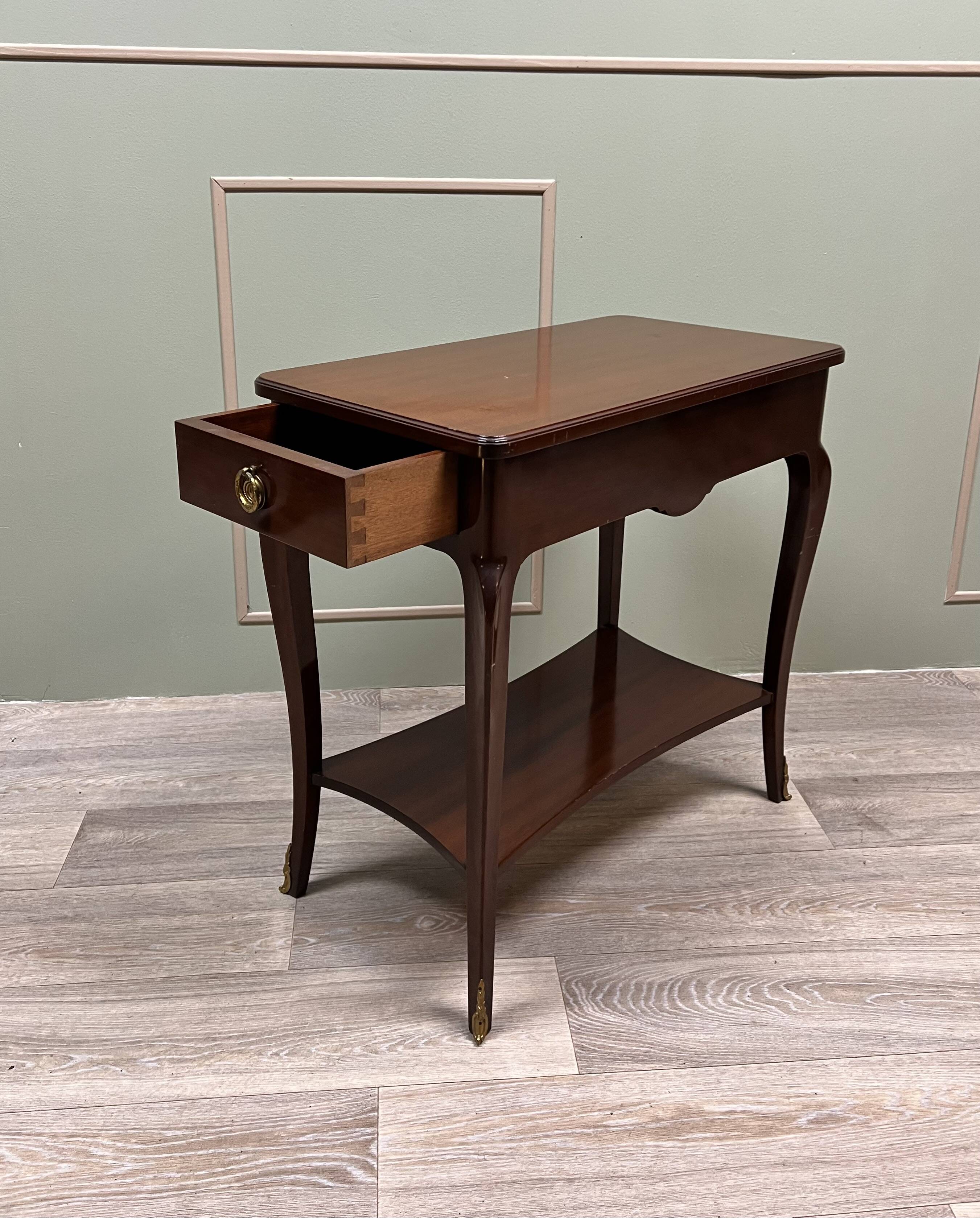 Louis xv style mahogany living room table