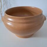 Large soup tureen with lion head handles