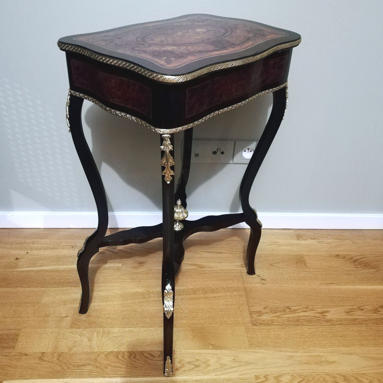 Dressing table in marquetry style Napoleon III