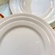 5 Small mismatched pink floral plates 1950 - DIGOIN SARREGUEMINES