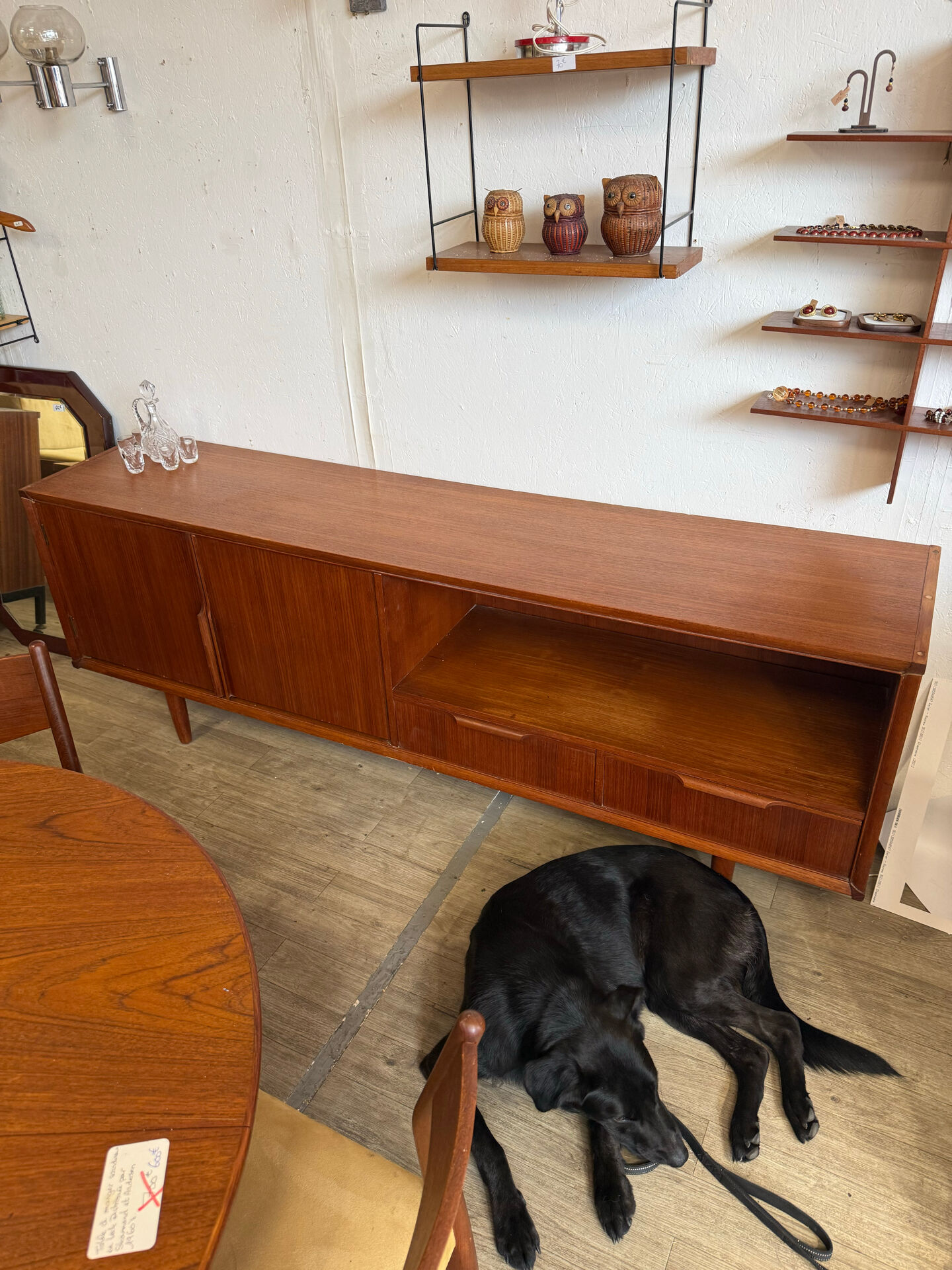 Scandinavian teak sideboard from the 1970s.