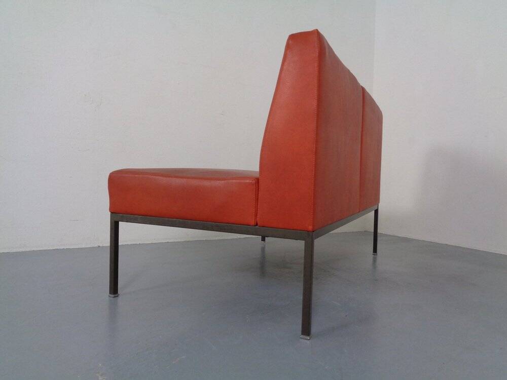 Minimalist 2-Seater Bench, Germany, 1960s