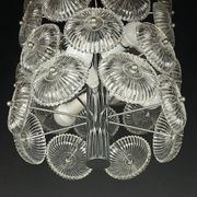 Vintage crystal chandelier Dandelion, Italy, 1960s