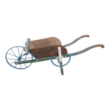 Wooden children's wheelbarrow
