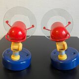 Pair of Memphis style spotlights from the 85/90s in box