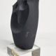 Modern owl sculpture by Cristina Puell, 16 cm