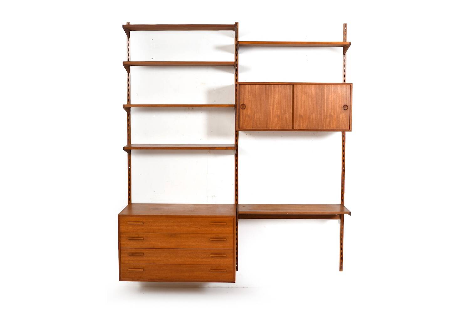 Teak Wall System by Kai Kristiansen for FM 1960s