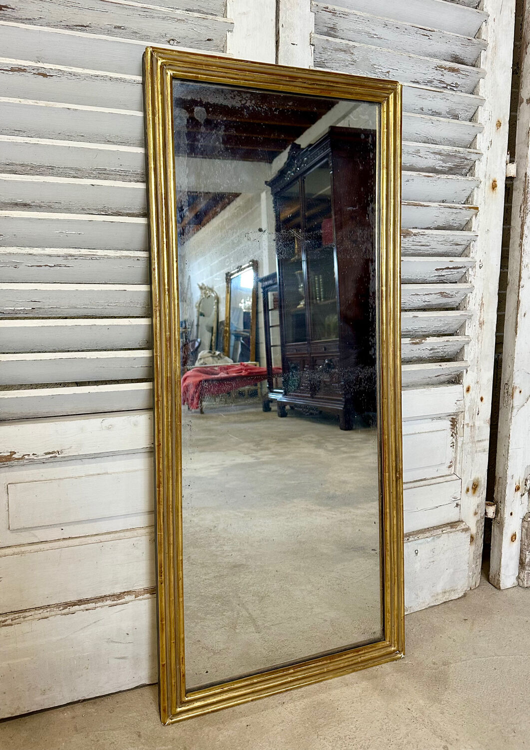 Golden mirror directoire style