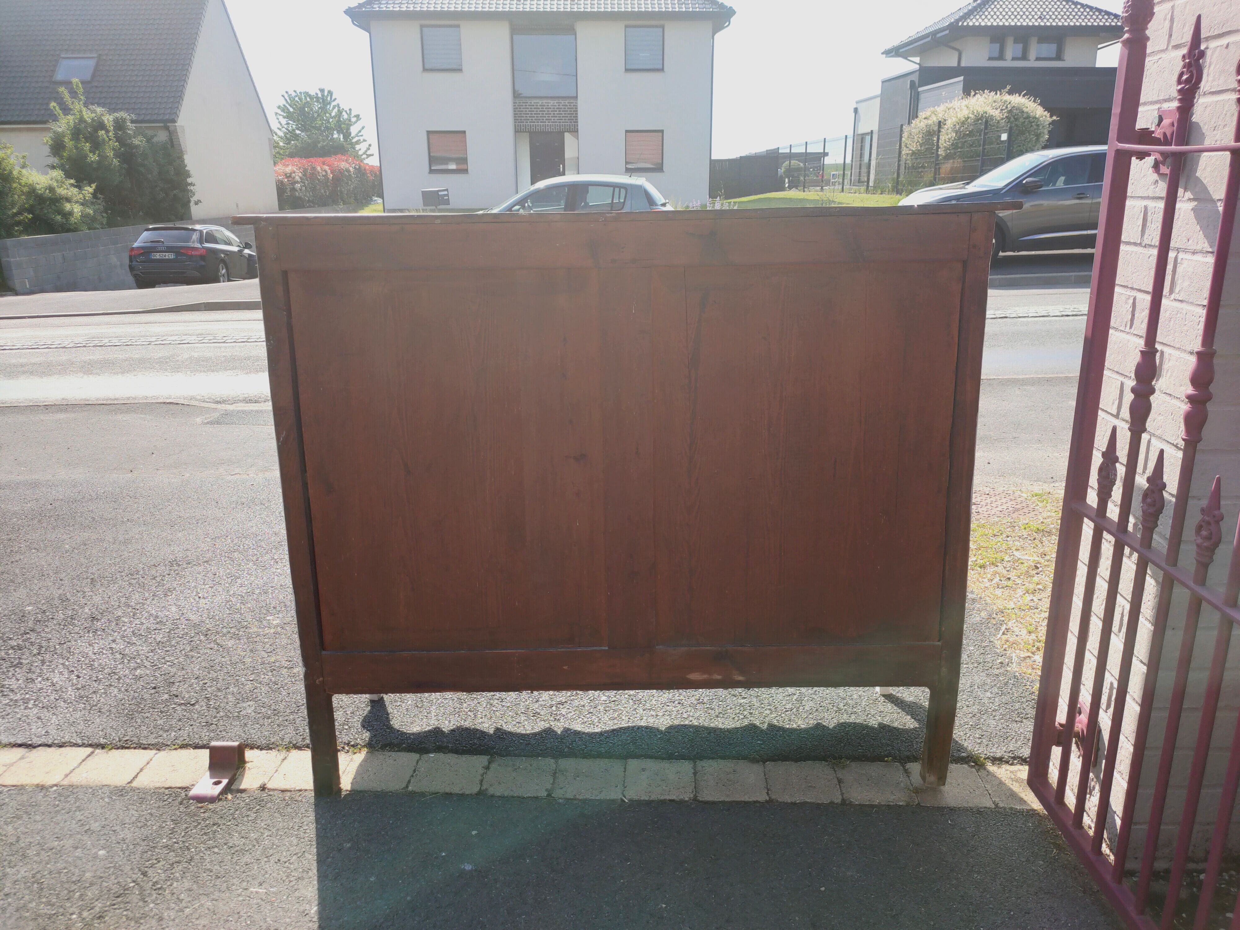 Painted cherry buffet