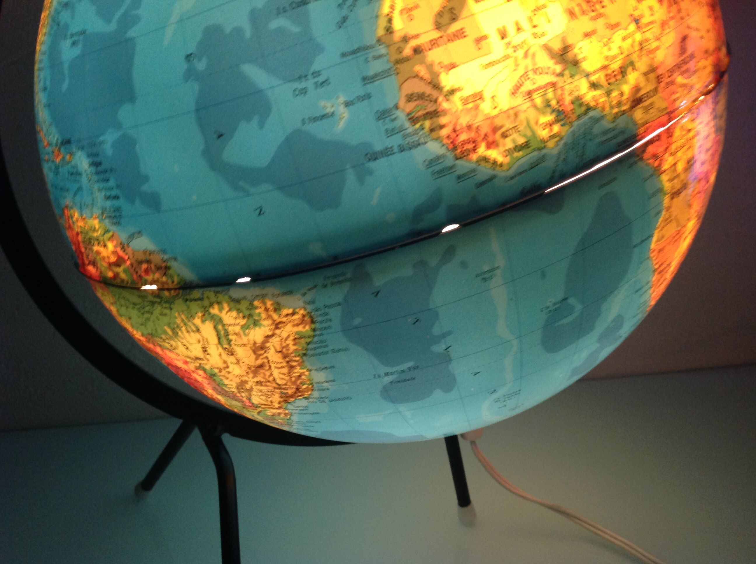 Light earth globe tripod 50/60