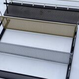 Metal Hanging Coat Rack and Wall Shelves by Pilastro