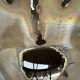 Brass sun wall sconce by Svend Aage Sørensen, Denmark, 1960s, brutalist