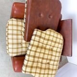 Set of 2 retro armchairs