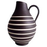 Mid-Century Modern Terracotta Pitcher by AKRU, West Germany, 1950s