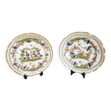 Assiettes reproduction Vieux Moustiers 18e siècle Primula