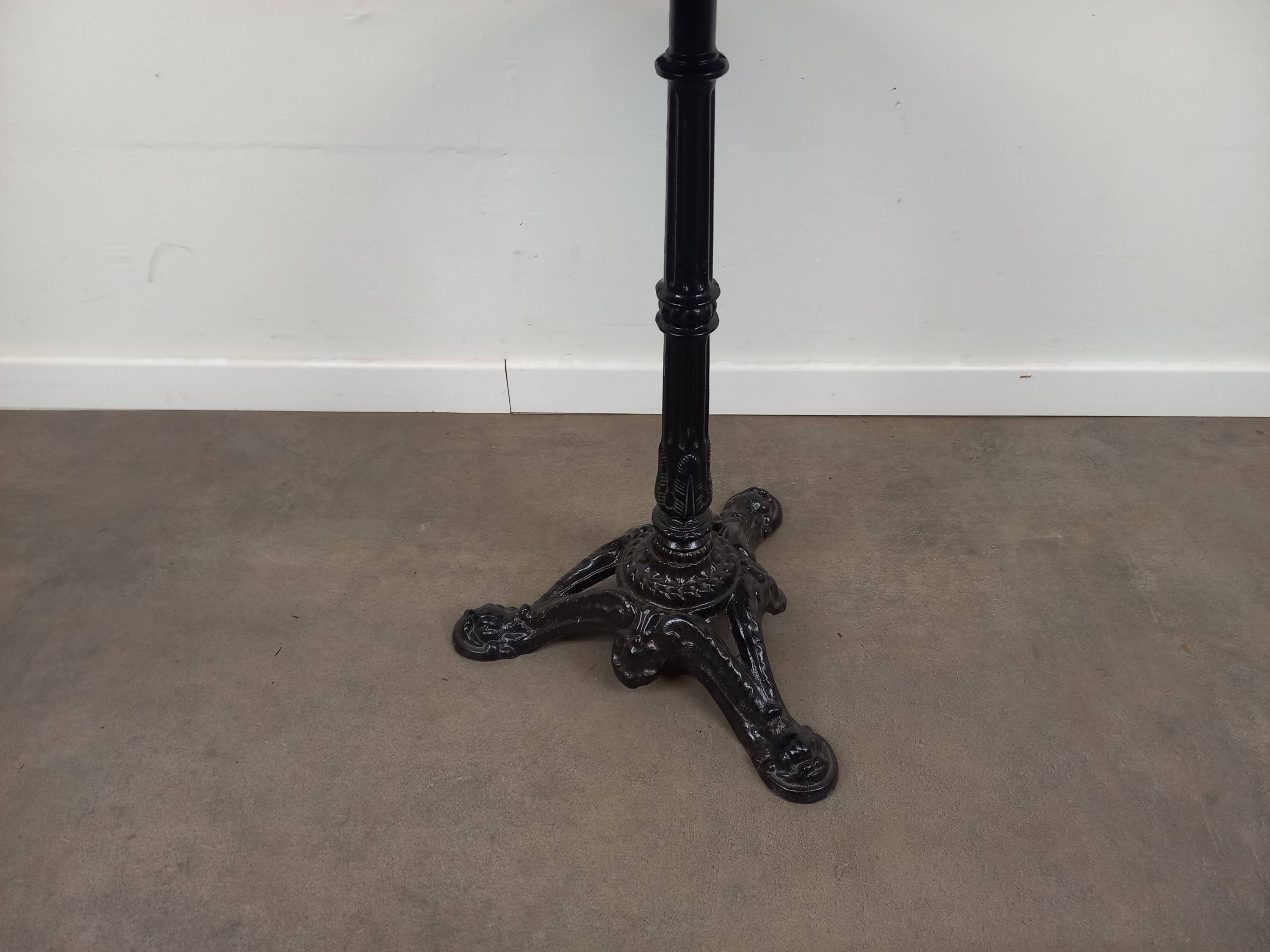 Parisian bistro pedestal table