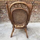 Bamboo armchair and adult canning