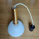 Suspension design opaline blanche