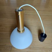 Suspension design opaline blanche