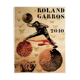 Official poster Roland Garros 2010 by Malini Nalini