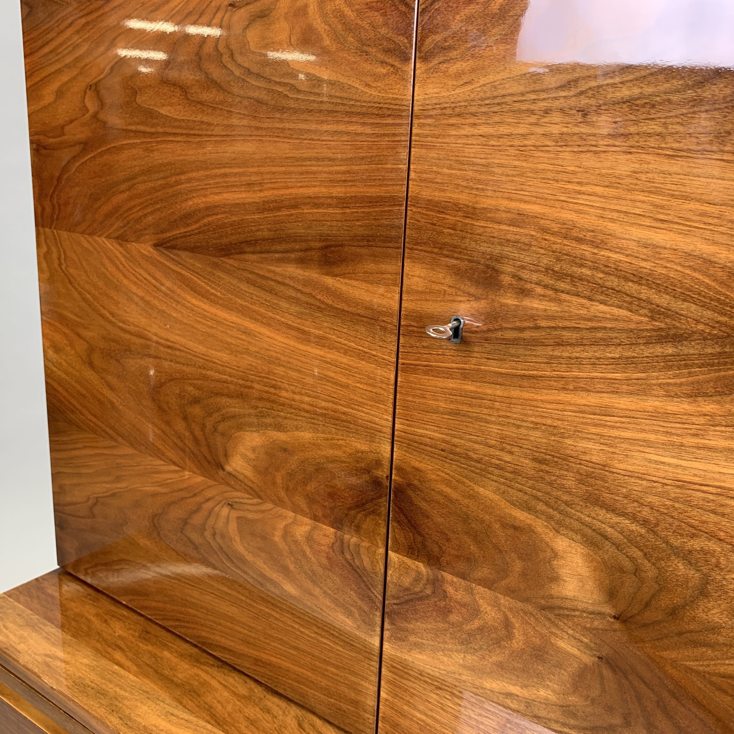 Vintage Cabinet 'Belmondo', High Gloss, Czechoslovakia, 1970's