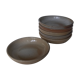 Six hollow plates Sandstone du Marais