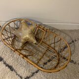 Rattan couffin