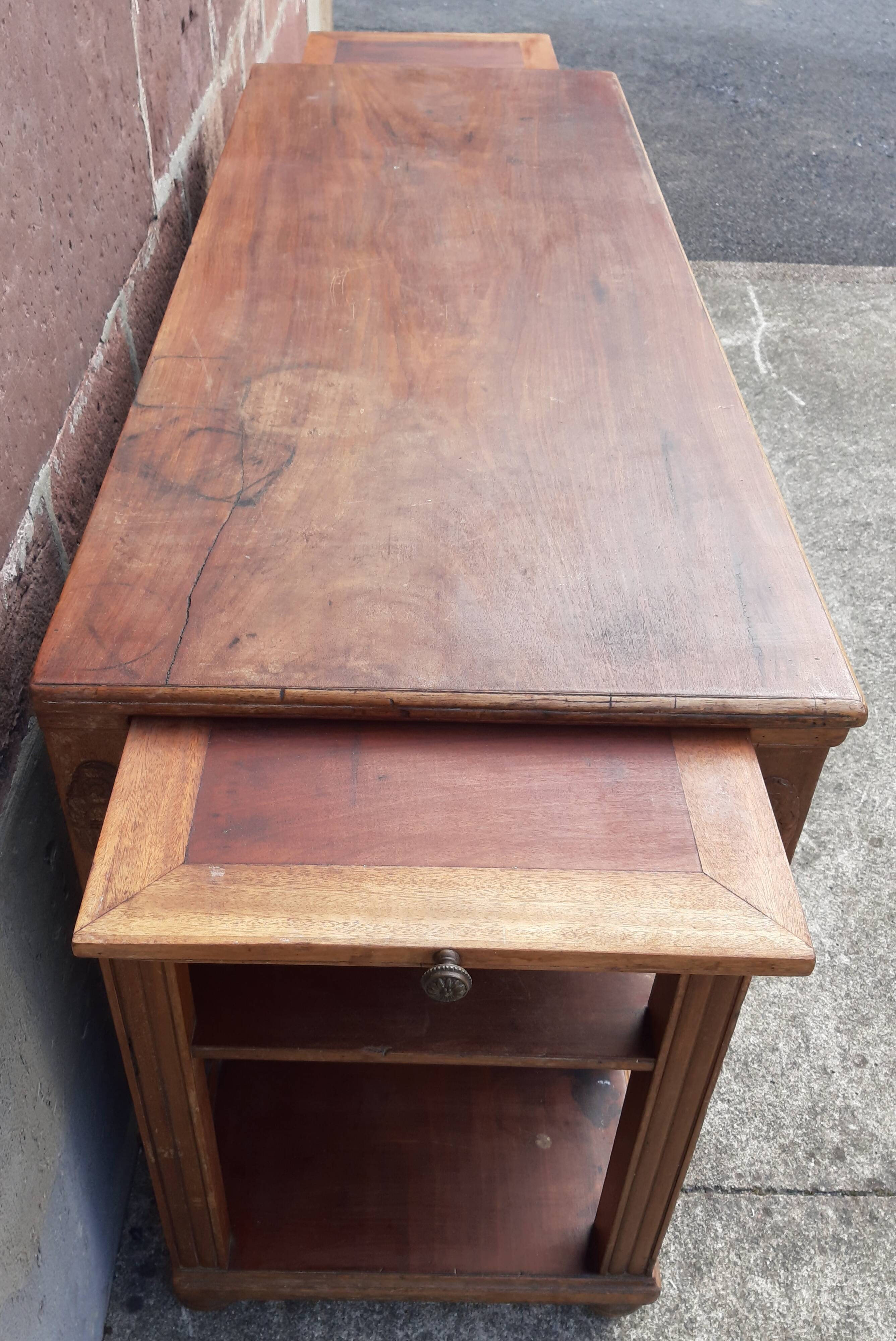 1950s restaurant serving trolley (serving console or coffee cabinet)
