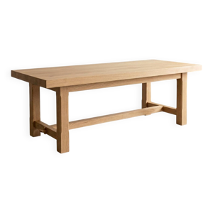 Table de ferme en chêne