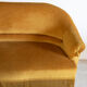 Gold toad bench