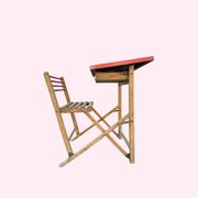 Bureau d’écolier pliable Plideal, années 1960