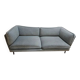 3-seater sofa Made, grey felt and black legs