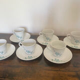 Tuileries porcelain coffee set