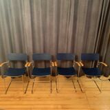 Set of four Sultana chairs, Arrben, Italy, 1970s/1980s