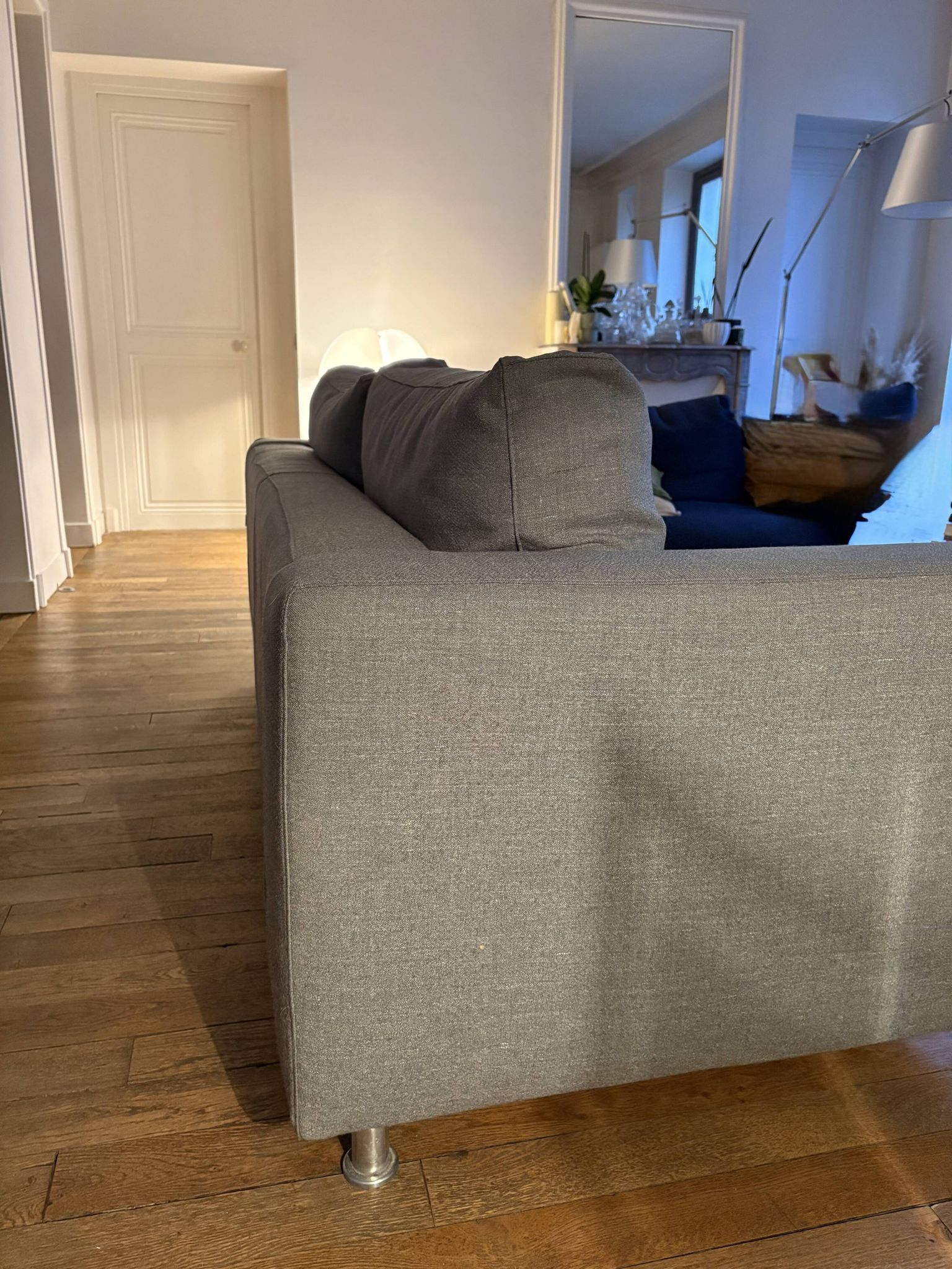 Canapé contemporain tissu Vibieffe
