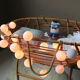 Couffin en rotin vintage