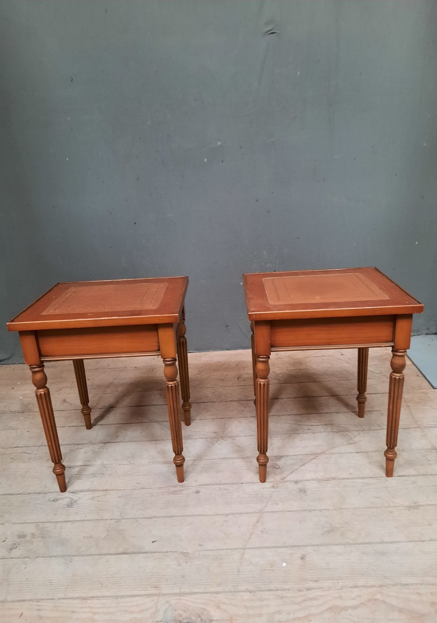 Pair of sofa ends