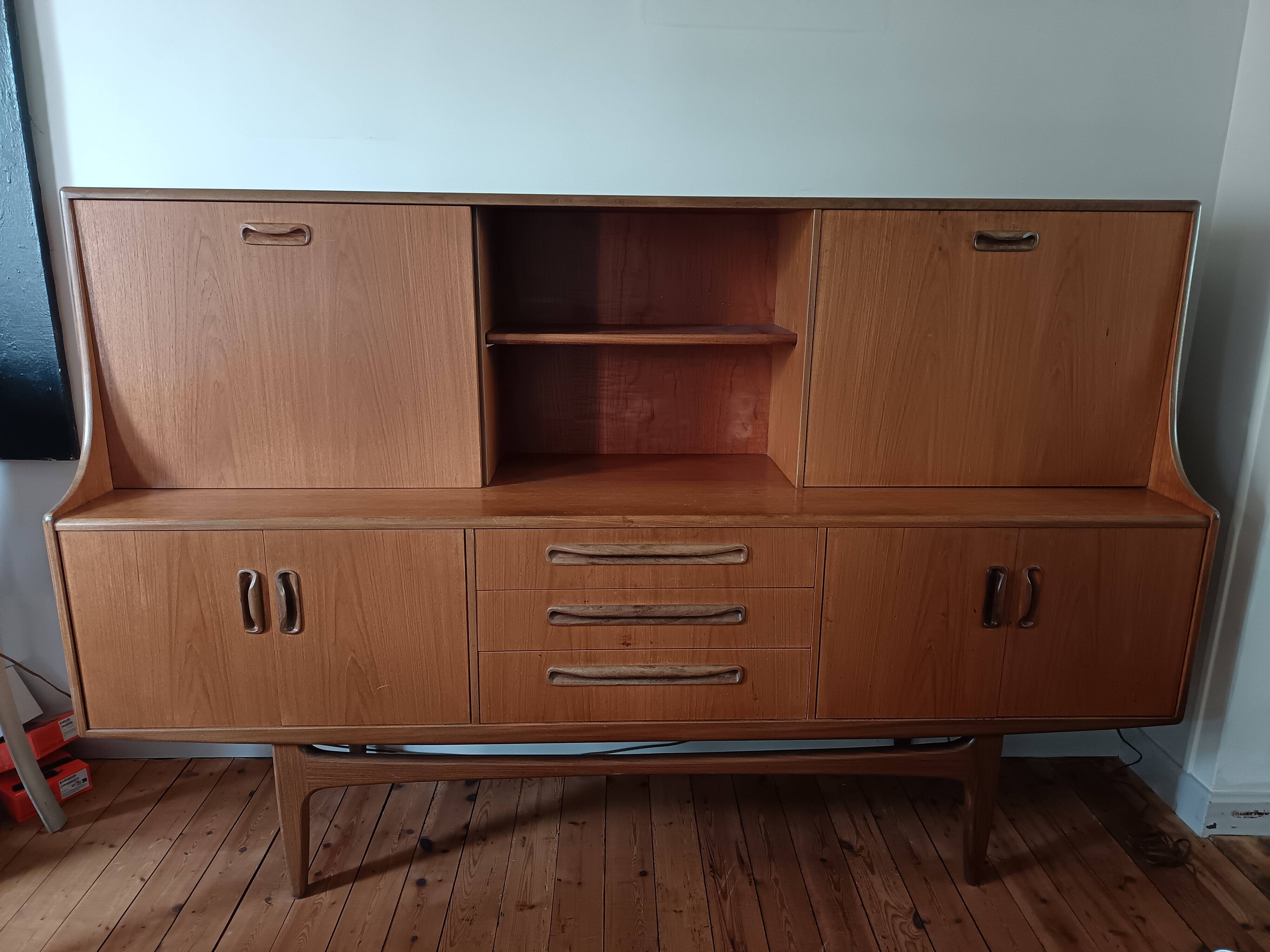 enfilade, Gplan buffet