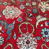 Large vintage Persian carpet tabriz 244x344 cm