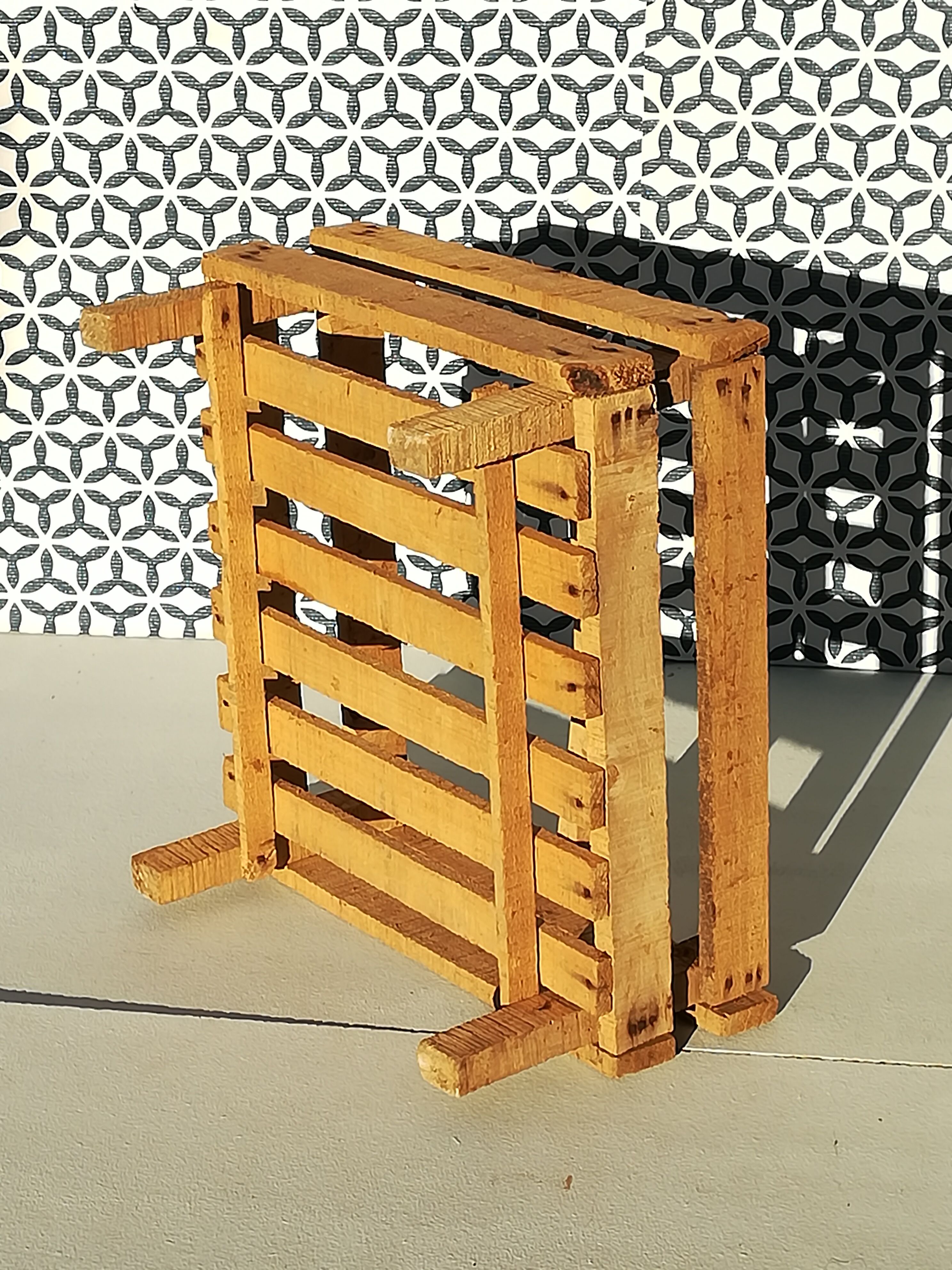 Tray basket of market gardener