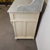 Marble top bathroom cabinet