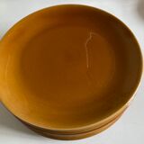 Produit Pop Up Noel 22  Set de 9 assiettes Niederviller 1970 couleur bois