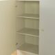 Expressive sideboard by interlübke, 1960s, white, very good vintage condition