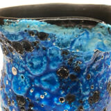 Vallauris seafoam vase