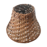 Rattan lampshade
