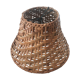 Rattan lampshade