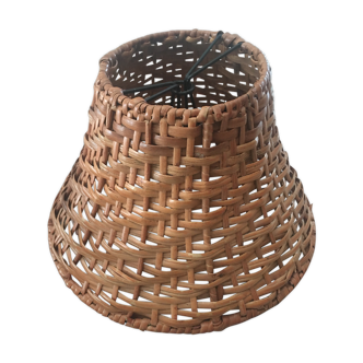 Rattan lampshade