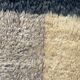 Thick vintage Berber rug, 100% handwoven sheep wool.